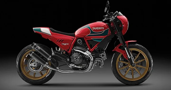 Ducati Scrambler Mike Hailwood replica