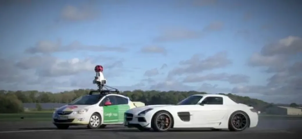 Top Gear: sul circuito arriva l'Opel Astra di Google Street View