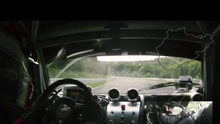 Pagani Zonda R: il video del 6'47