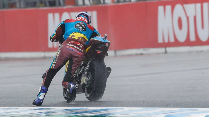 Alex Marquez, che salvataggio a Motegi! [Video]