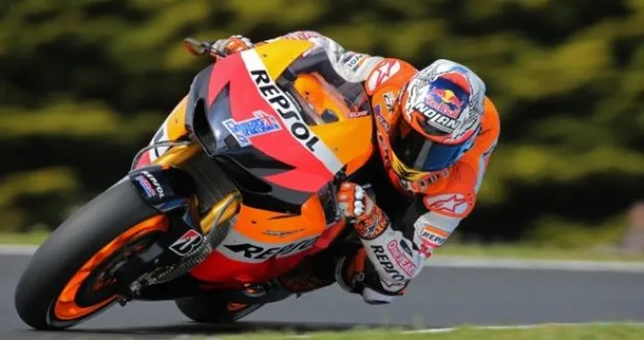 MotoGP: Stoner imprendibile nelle libere di Phillip Island. Rossi a +2"