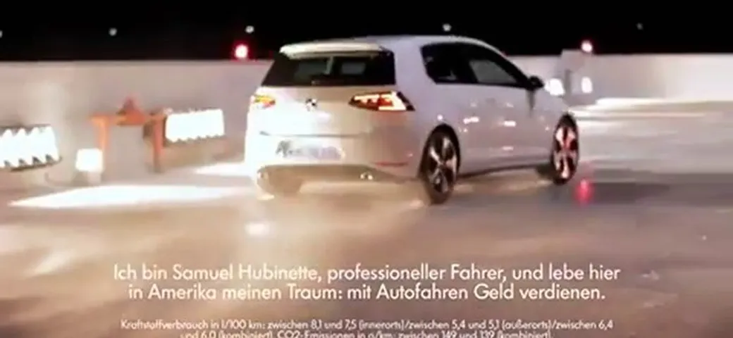 Volkswagen Golf GTI  Il making of dello spot a volte copiata ma mai eguagliata