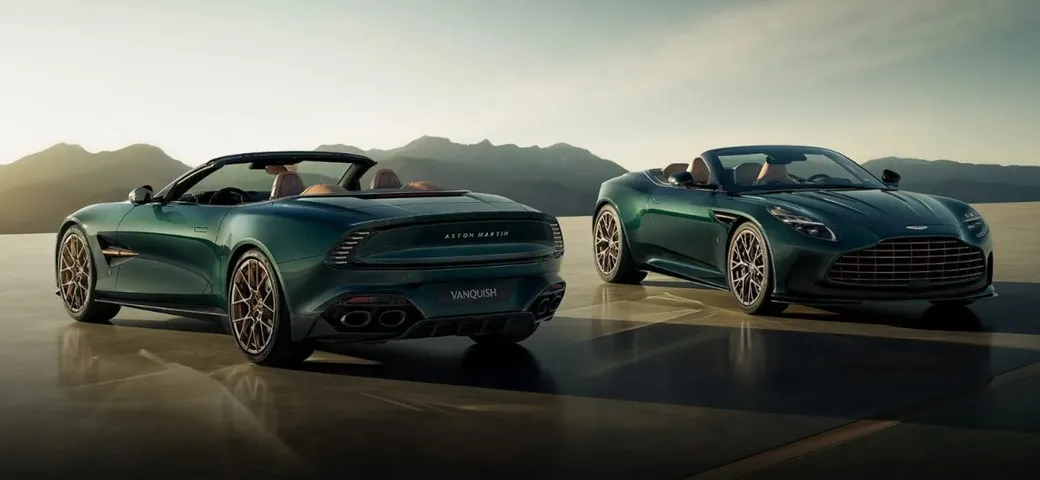 Aston Martin celebra 60 anni di Volante: due icone tra lusso e prestazioni