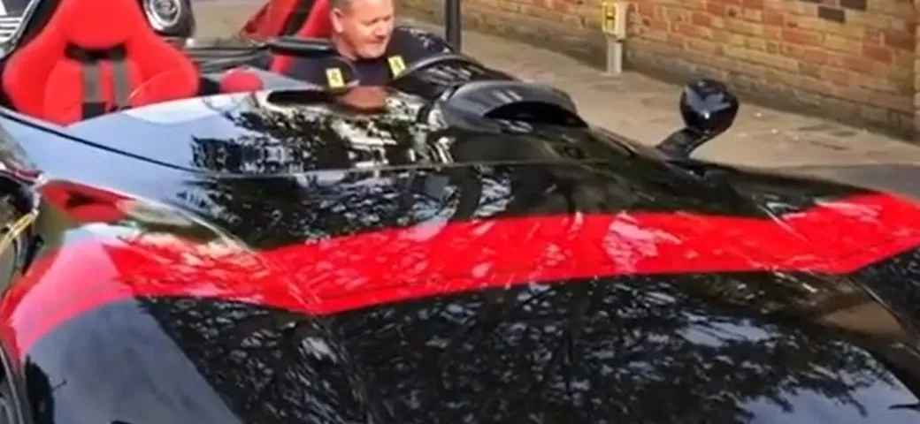 La Ferrari Monza SP2 arricchisce la collezione di Gordon Ramsay