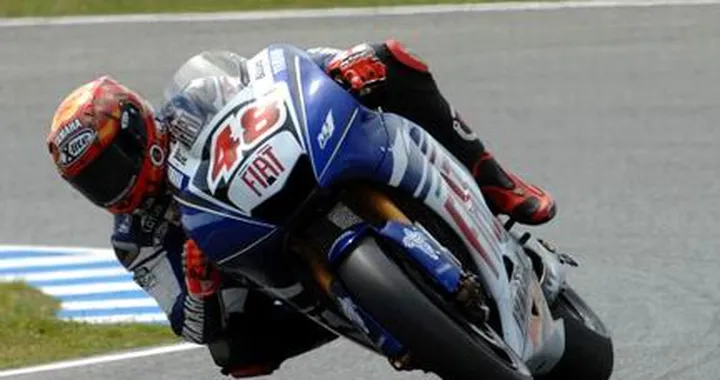 Test MotoGP Jerez: Lorenzo vola, Rossi in scia, Melandri in terra