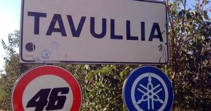 Foto del giorno: Tavullia là dove vige la legge (ed il limite) del 46
