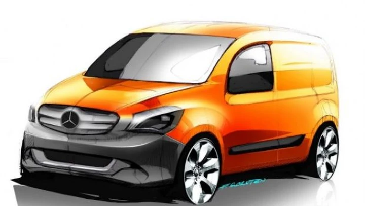 Mercedes: prime ricostruzioni del veicolo commerciale Citan