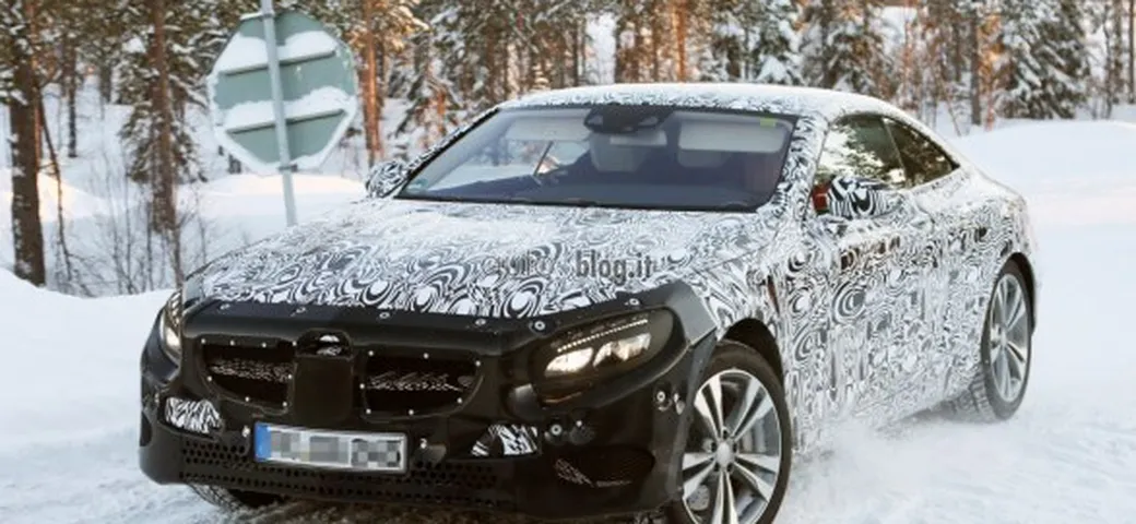 Mercedes Classe S Coupé: nuove Foto Spia