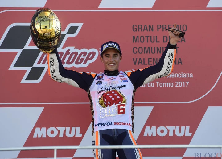 MotoGP Valencia 2017: Dovizioso giù, Marquez campione del Mondo!