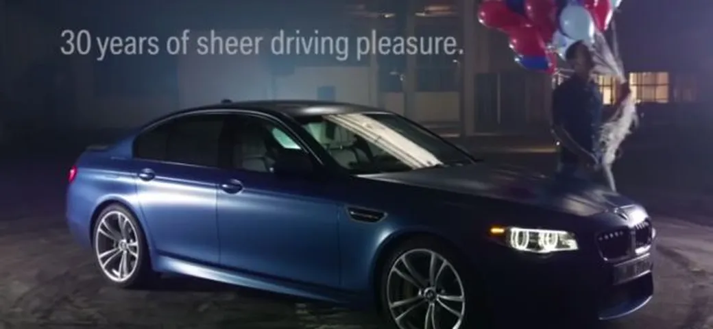 BMW M5:  i 30anni in video
