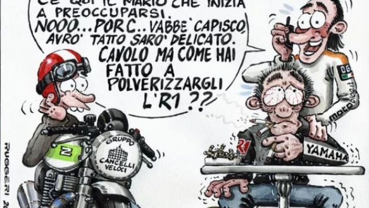 Mai prestare la moto il 1° aprile