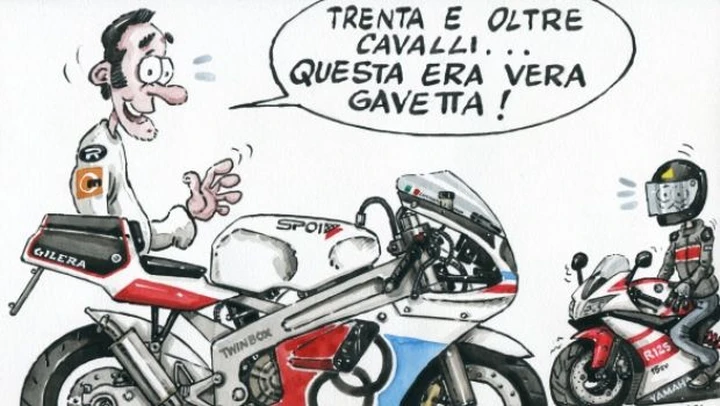 125 2T, scuola d'altri tempi
