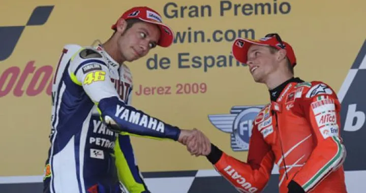 MotoGP: Rossi trionfa a Jerez e guida la classifica iridata. Pedrosa e Stoner sul podio. Lorenzo ko