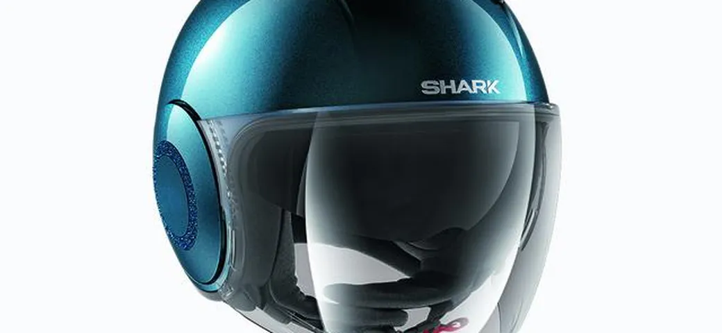 Casco moto Shark Nano Crystal con cristalli Swarovski