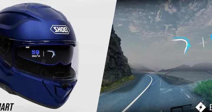 HUD, telecamere e AI: il futuro dei caschi moto è già qui