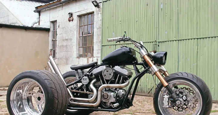 Trike custom Harley: progetto estremo firmato Mint Customs