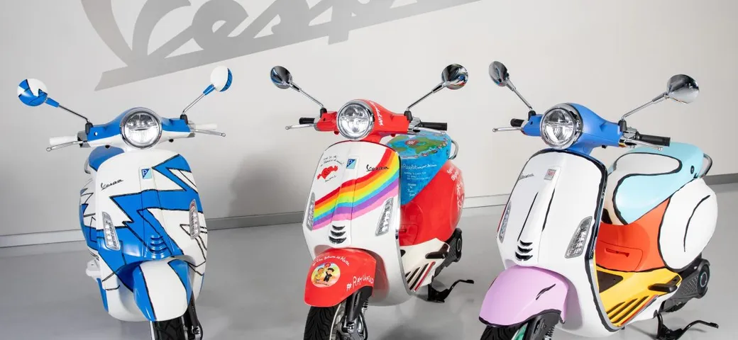 Un’iconica vespa per la solidarietà: l’asta di Armani che unisce design e sport