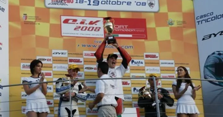 Luca Scassa e MV Agusta Campioni Italiani Superbike 2008