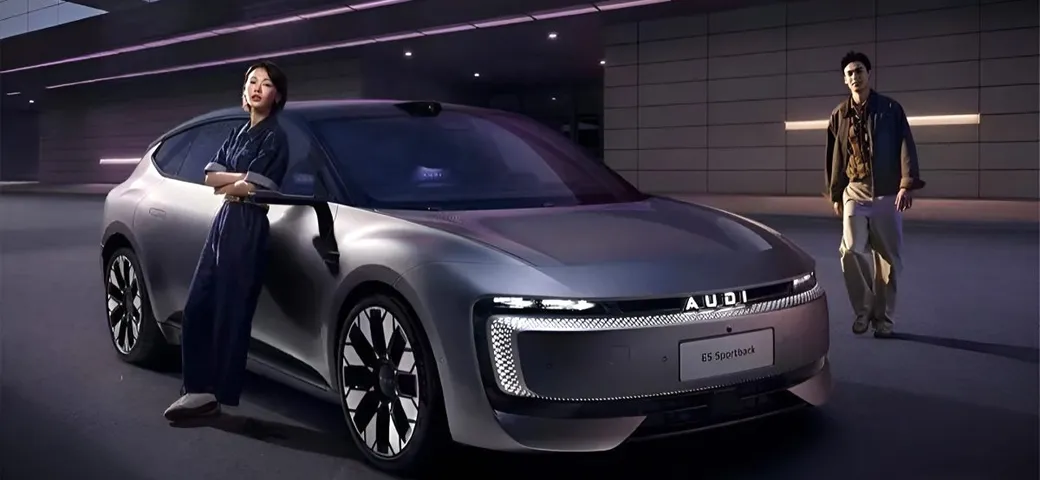 AUDI E5 Sportback, debutto da record: 10.153 unità in 30 minuti