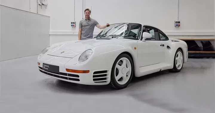 La Porsche 959 di Nick Heidfeld va all'asta: un esemplare rarissimo può superare i 5 milioni