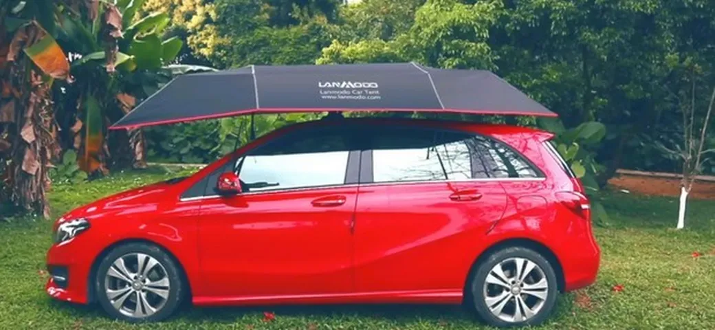 Lanmodo: l'ombrello per auto e non solo [Video]