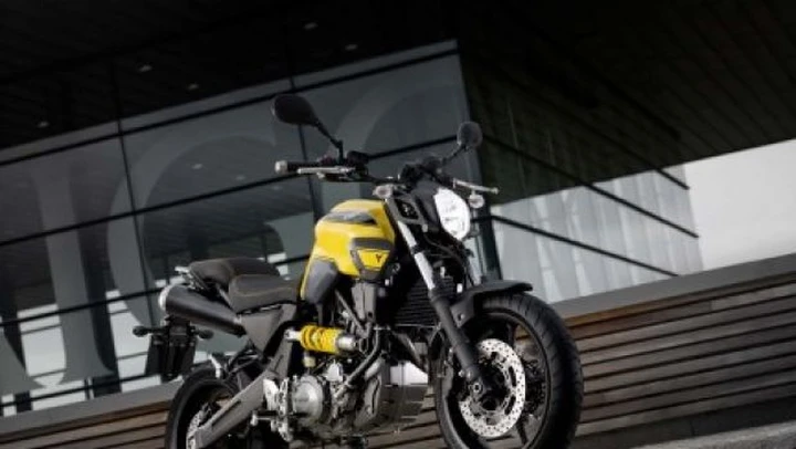 2009 Yamaha MT-03 Extreme Yellow
