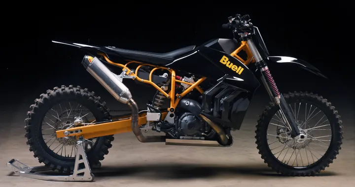 Buell 1190 Dune Racer: prototipo Baja che fonde superbike e off road