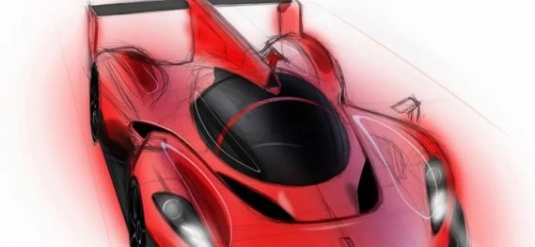 Ferrari P4/5 LMP: i primi bozzetti