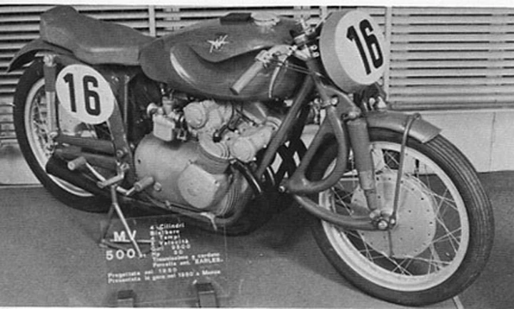 MV Agusta: nel 1950 il debutto iridato del 