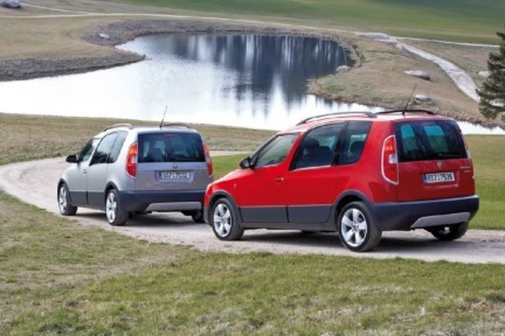 Skoda Roomster Scout: immagini ufficiali