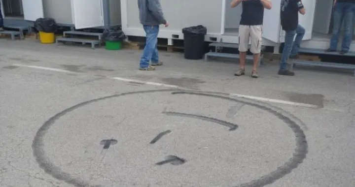 Foto del giorno: SmileBurnout!