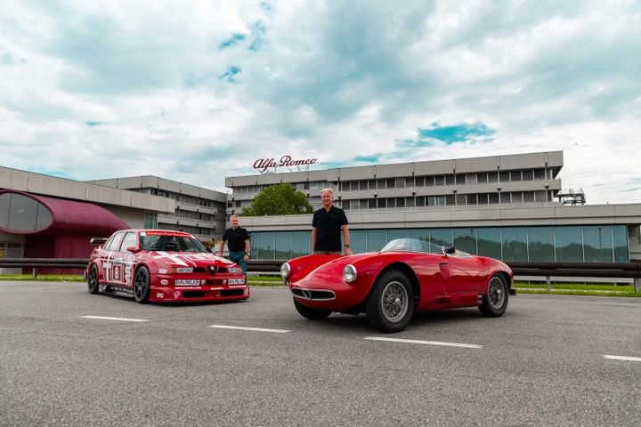 Nicola Larini Alfa Romeo
