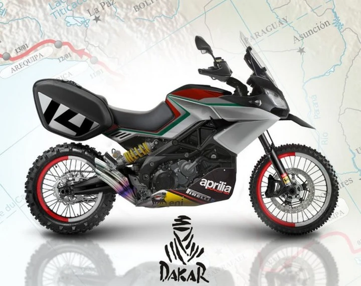 Aprilia 4VUN: il concept nato da Caponord e Tuono