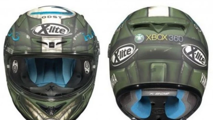 Casco X-802 versione Halo3 ODST per Jorge Lorenzo
