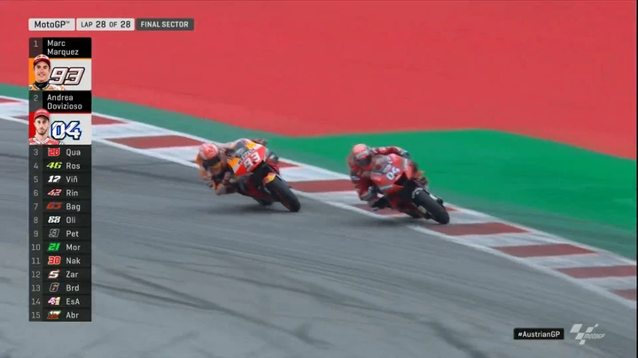 MotoGP Austria 2019: il sorpasso di Dovizioso a Marquez all'ultima curva (VIDEO)