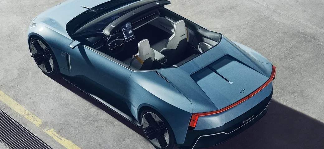 Polestar O2 Concept: la cabrio elettrica con il drone integrato