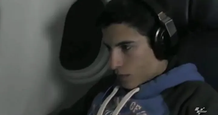 MARC MARQUEZ DA AUSTIN A BARCELLONA