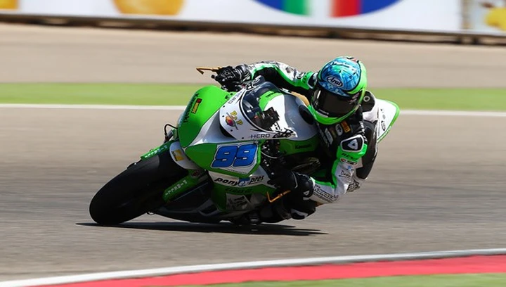Supersport, Aragon: Jacobsen in pole provvisoria