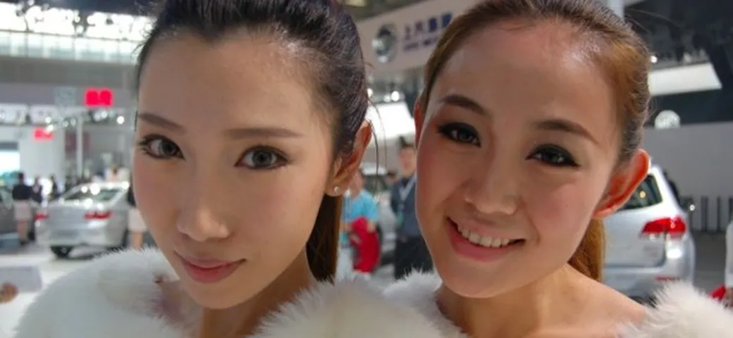 Le ragazze del Salone di Pechino 2012