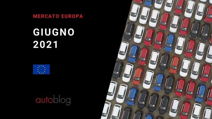 Mercato auto Europa: i dati di giugno 2021
