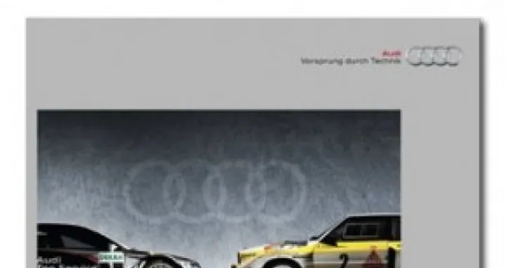 Audi: un libro per i 30 anni di Audi Sport e trazione quattro