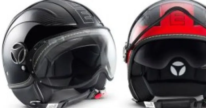 Casco demi-jet Momodesign Avio Carbon