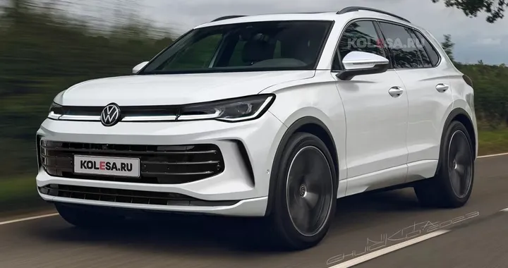Nuova Volkswagen Tiguan: un render mostra il design definitivo