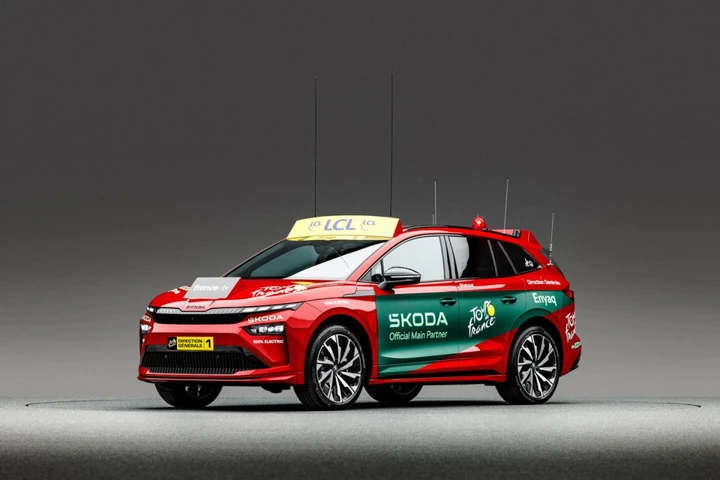 Škoda Auto festeggia 130 anni di storia al Tour de France 2025