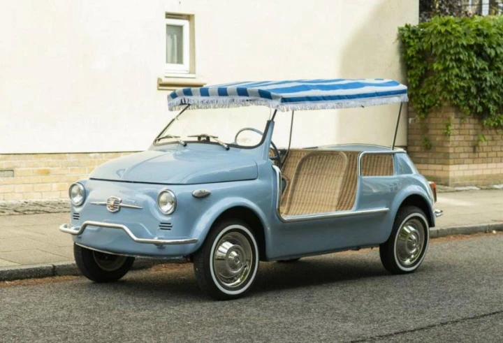 Fiat 500 Jolly: una replica Made in Italy in vendita in UK