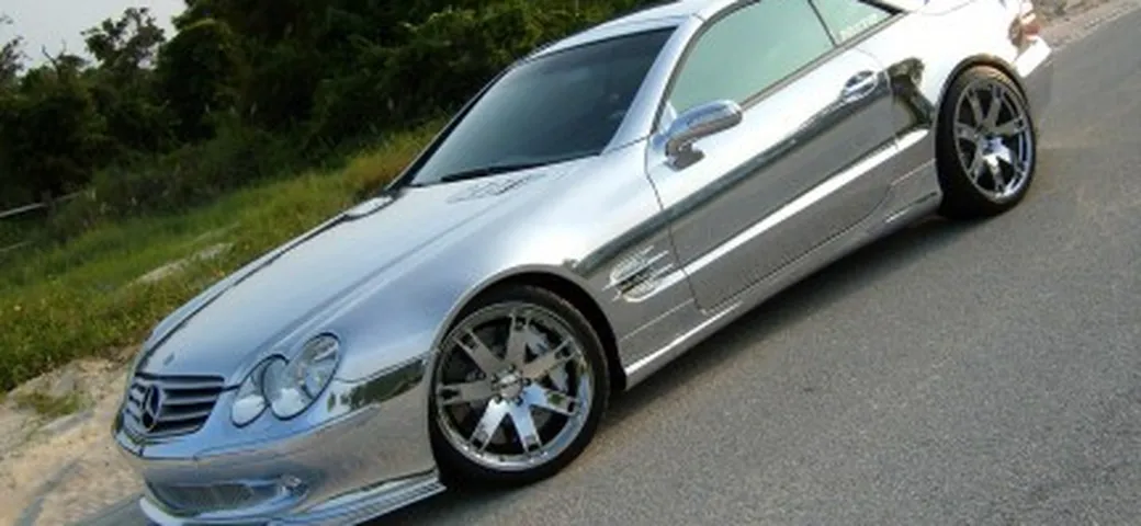 RENNtech propone la Mercedes SL 600 cromata