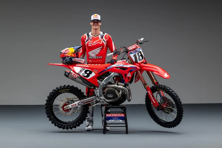 Honda: Jett Lawrence domina il circuito di Unadilla MX