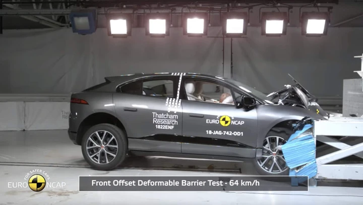 Auto elettriche a 5 stelle Euro NCAP: la Jaguar I-Pace