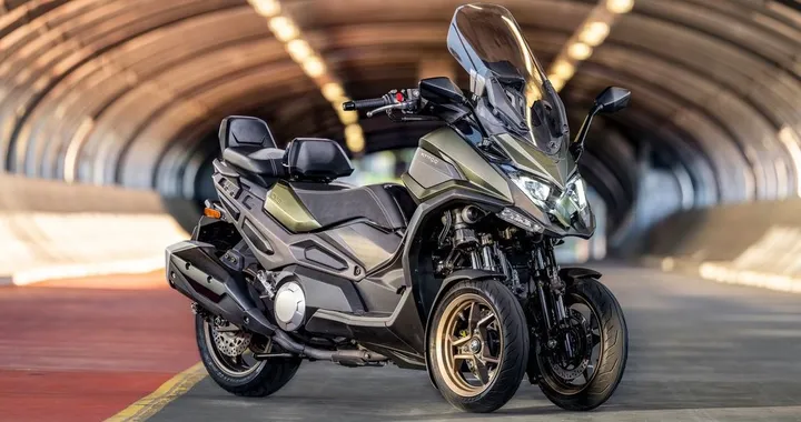 Kymco: com'è fatto il primo scooter a 3 ruote CV3