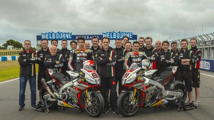 Superbike 2015: Aprilia Red Devils Team pronto al via